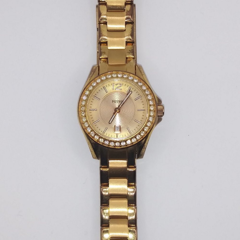 Rose Gold Fossil Woman Watch